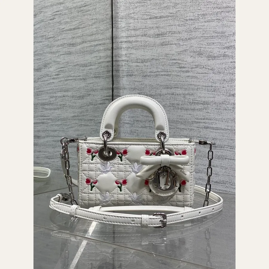 Dior D-Joy style catalog photo with compact rectangular shape