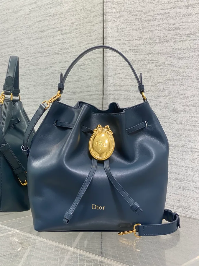 Dior bucket bag detail catalog photo