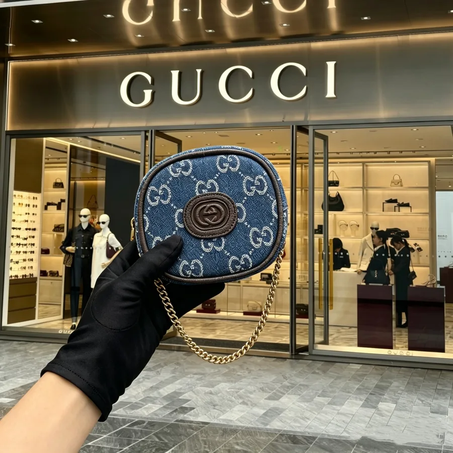 Gucci Mini Denim Bag Gallery Highlights — catalog photo